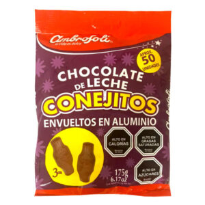 Conejitos de chocolate Ambrosoli bolsa 50 uds