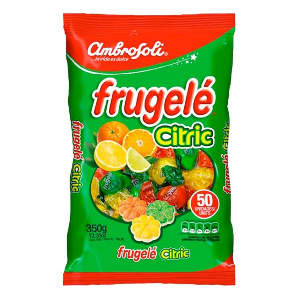 Gomitas Frugelé citric bolsa 50 uds