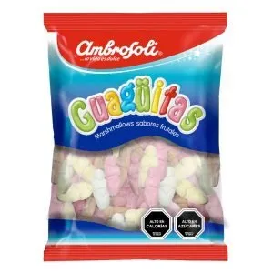 Malvaviscos Guagüitas Ambrosoli 300gr bolsa 85 uds