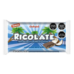 Chocolate barra Ricolate 90gr