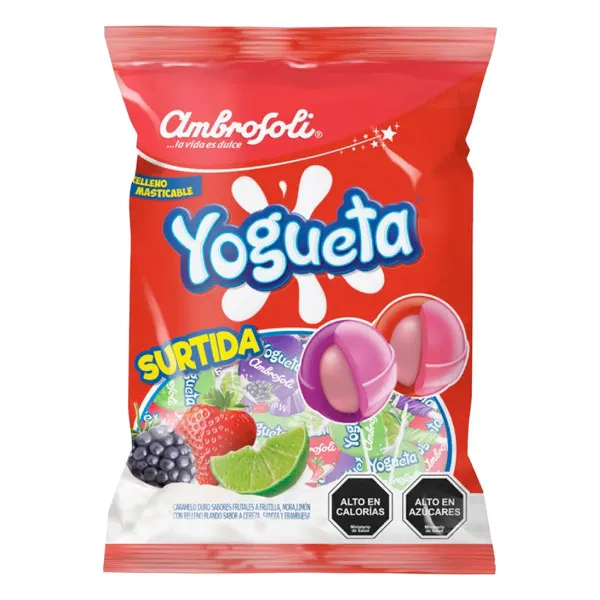 Caramelos Yogueta 17gr surtido 15 uds