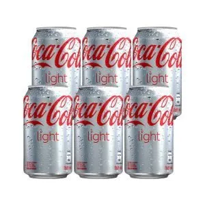 Bebida Coca Cola Light 6 uds lata 350cc