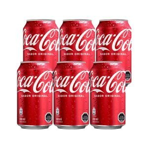 Bebida Coca Cola original 6 uds lata 350cc