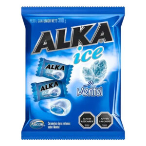 Caramelos Alka Ice mentol 100 uds
