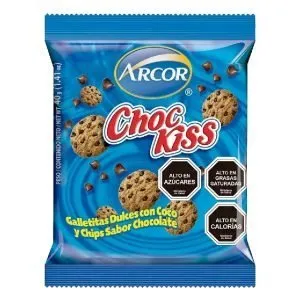 Galletas Choc Kiss 35gr