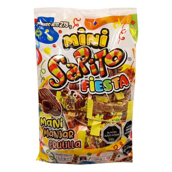 Chocolate mini Sapito fiesta bolsa 50 uds