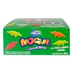 Gomitas Mogul cocodrilitos display 300gr