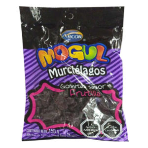 Gomitas Mogul murciélagos sabor frutilla 150gr