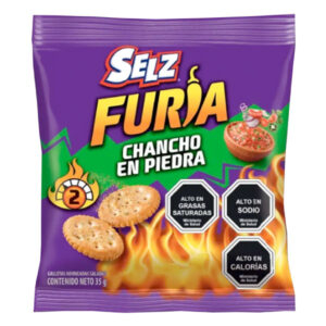 Galletas Selz Furia chancho en piedra 35gr