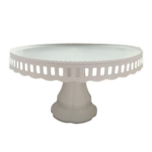 Bandeja plástica Feco Festivity torta blanco 30cm