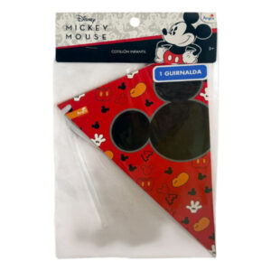 Banderín guirnalda triangular Argos Mickey Mouse