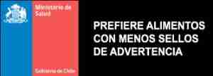 Prefiere alimentos con menos sellos de advertencia