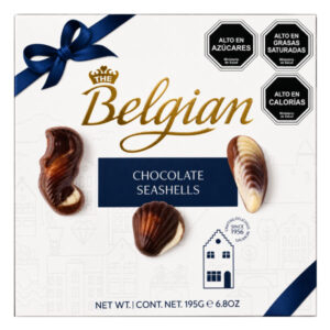 Bombones Belgian chocolate seashells 195gr