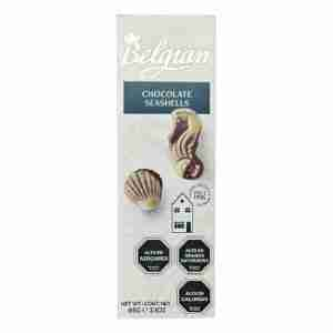 Bombones Belgian chocolate seashells 60gr