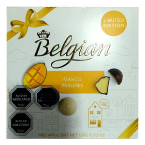 Bombones Belgian mango pralines 180gr