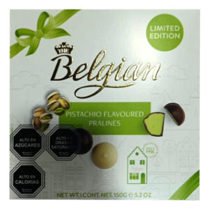 Bombones Belgian pistacho pralines 180gr