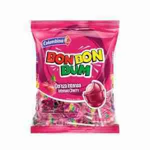 Caramelos Bon Bon Bum cereza intensa 24 uds