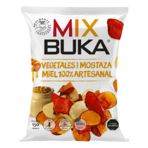 Papas fritas Buka Mix mostaza miel 150gr