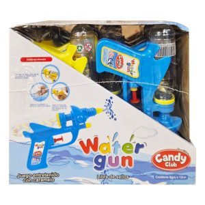 Juego entretenido con caramelo Water Gun display 12 uds