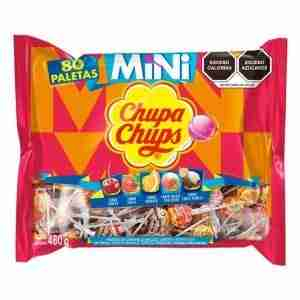 Caramelos Chupa Chups mini 80 uds