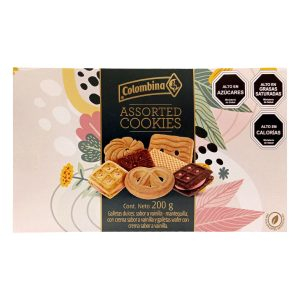 Galletas dulces surtidas Colombina 200gr