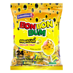 Masticables Bon Bon Bum maracuyá 456gr bolsa 24 uds