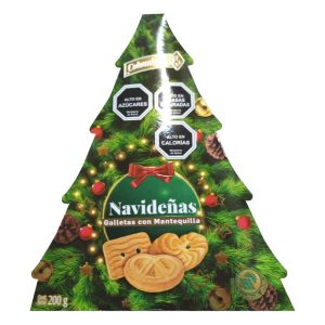 Galletas de mantequilla navideñas Colombina 200gr