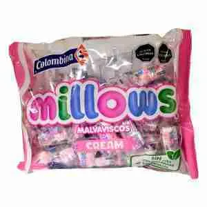 Malvaviscos Millows Cream bolsa 50 uds