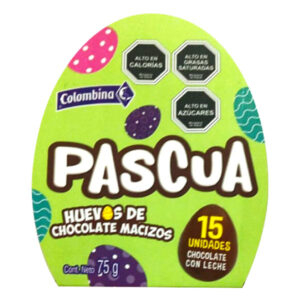 Huevitos macizos Pascua Colombina display 15 uds