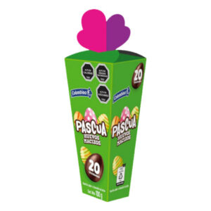 Huevitos macizos Pascua Colombina estuche 20 uds