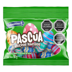 Huevitos macizos Pascua Colombina bolsa 50gr
