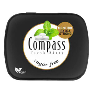 Mentas Compass menthol extra strong 50 uds