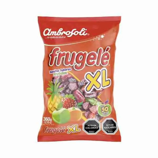 Gomitas Frugelé XL bolsa 30 uds