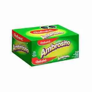 GOMITAS AMBROSITO DISPLAY 20 BOLSITAS 25 GR
