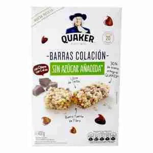 Barras cereal Quaker chispas cacao caja 20 uds