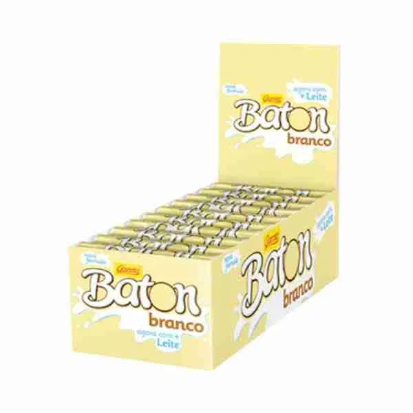 Chocolate Baton blanco 16gr display 30 uds