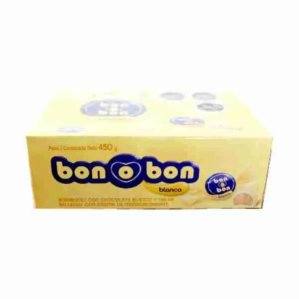 Bombón Bon o Bon chocolate blanco display 30 uds