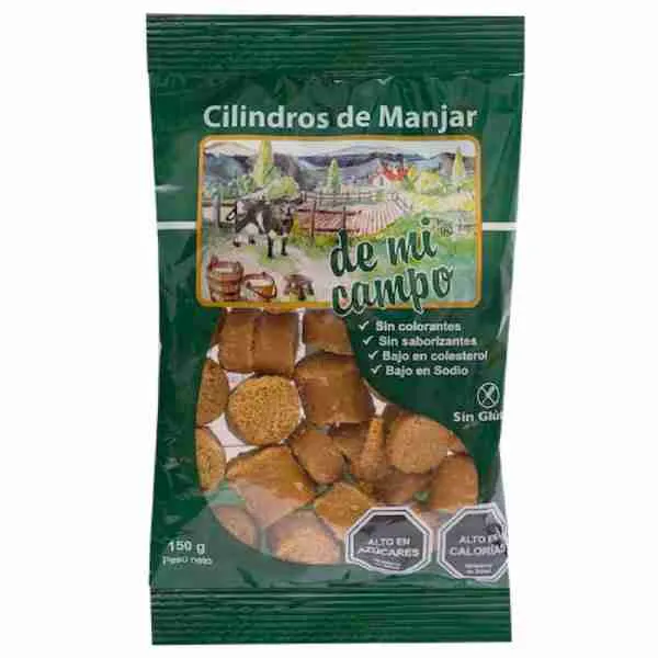 Cilindros de manjar De mi Campo 150gr