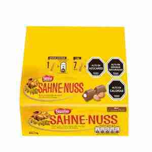 Chocolate Sahne-Nuss 14gr display 20 uds