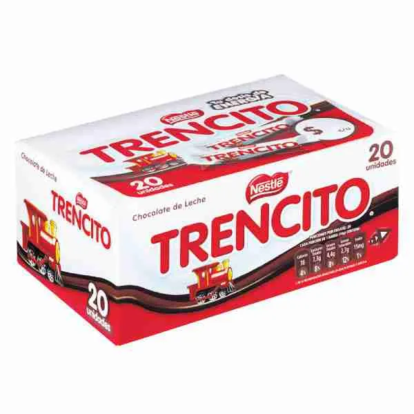 Chocolate Trencito Impulsivo 14gr display 20 uds
