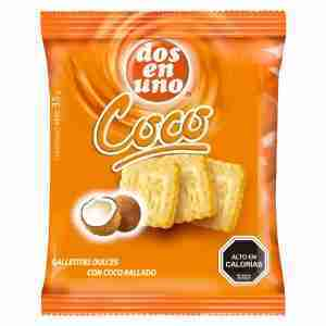 Galleta Dos en Uno Coco 35gr