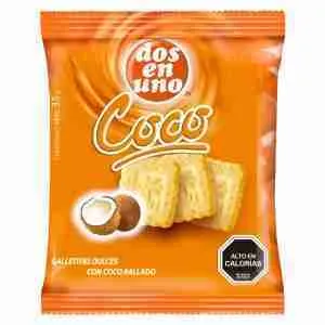 Galleta Dos en Uno Coco 35gr
