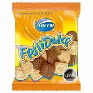 Galleta Festidulce vainilla y chocolate 35gr