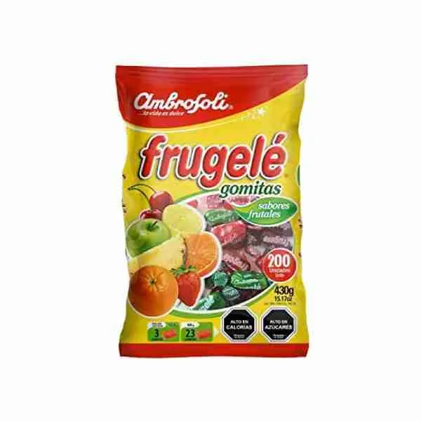 Pack 3 Gomitas Frugelé bolsa 200 uds