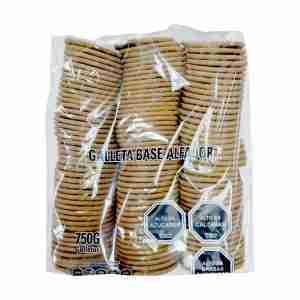 Galleta base alfajor bolsa 750 gr