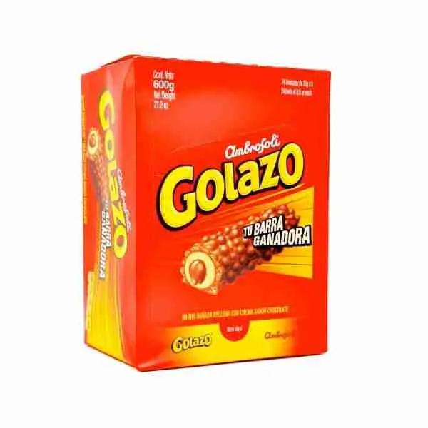 Chocolate Golazo 25gr display 24 uds