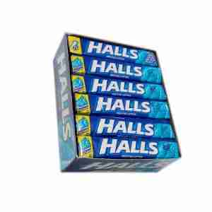 CARAMELO HALLS MENTHO DISPLAY 12 UNIDADES