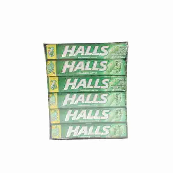 Caramelos Halls Spearmint display 12 uds