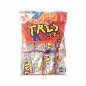Galleta Los Tres Negritos 24gr bolsa 24 uds