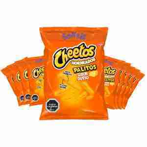 Cheetos palitos 55gr manga 10 uds